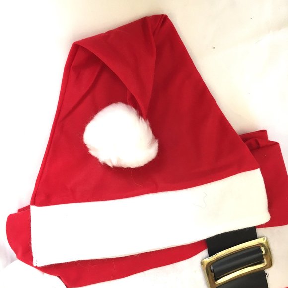 Halco Santa Claus Complete Outfit w/ beard  #4091 NWOT - Picture 4 of 9